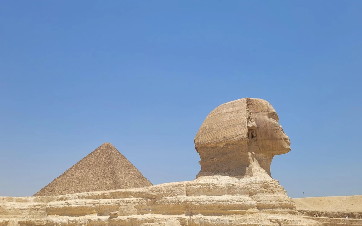 The Pyramids of Giza and the Grand Egyptian Museum on a guided day tour from Cairo